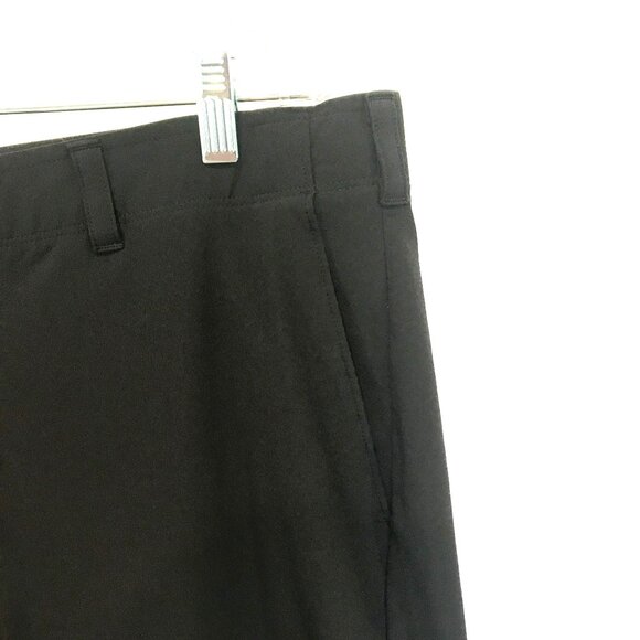 Ben Hogan Men's Flat Front Bermuda Golf Shorts Sz 40 in Black Activewear Sporty - Picture 3 of 14